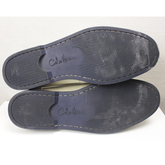Cole Haan Men\'s Leather Boat Shoes Tan Beige Moc Toe Size 11 M main image 8